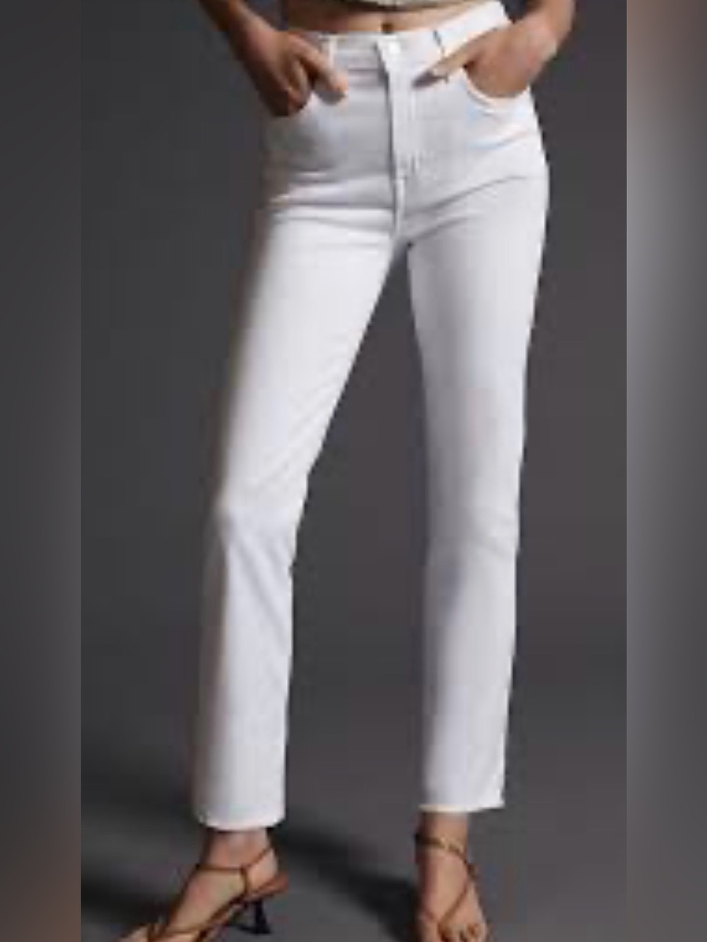 Edwin Bree Slim Straight Crop Jeans